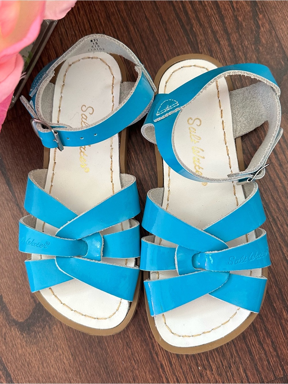 Salt Water Sandals Originals by Hoy, size 13